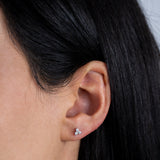 Trebol Diamond Earrings