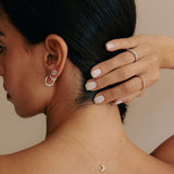 Evil Eye Diamond Earrings