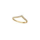 Raffia Diamond Ring