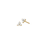 Trebol Mini Piercing